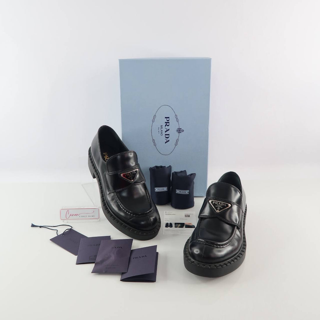 Triangle Logo Monolith Loafers