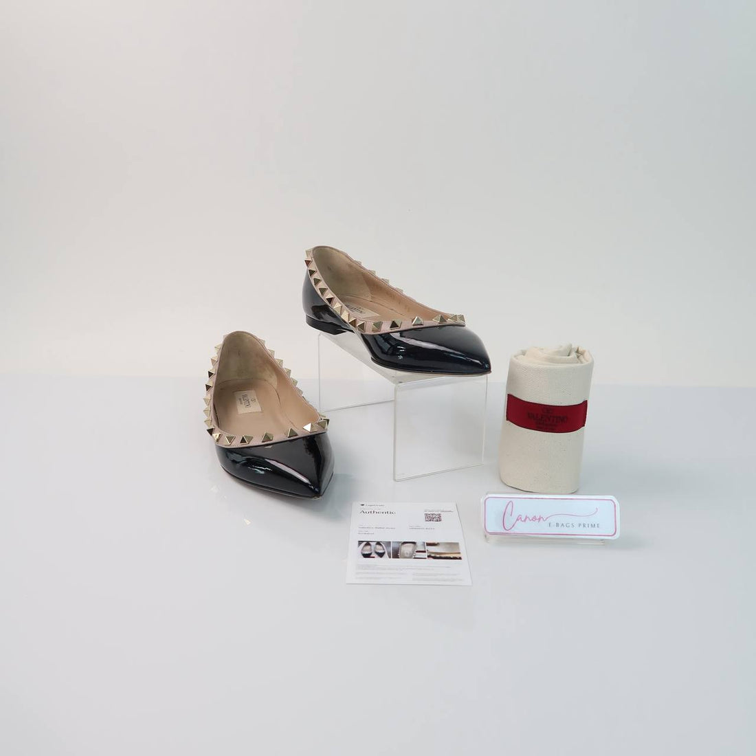 Rockstud Ballerina Flats