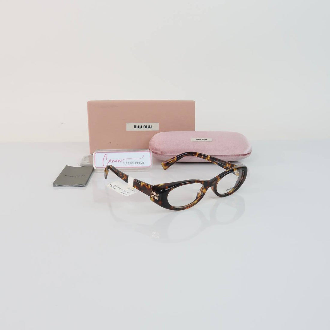 Honey Havana Pattern Oval Eye-glasses