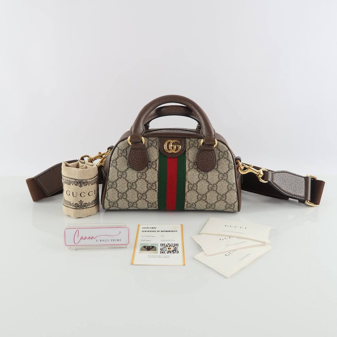 Ophidia Boston Crossbody Bag