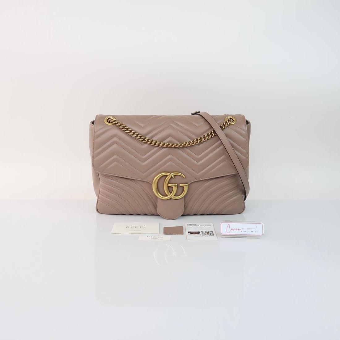 GG Marmont Matelasse Chevron Shoulder Bag