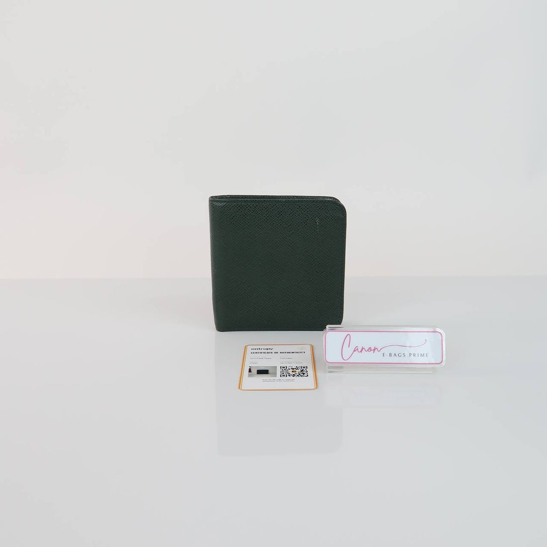 Zip Around Compact Wallet in Taiga