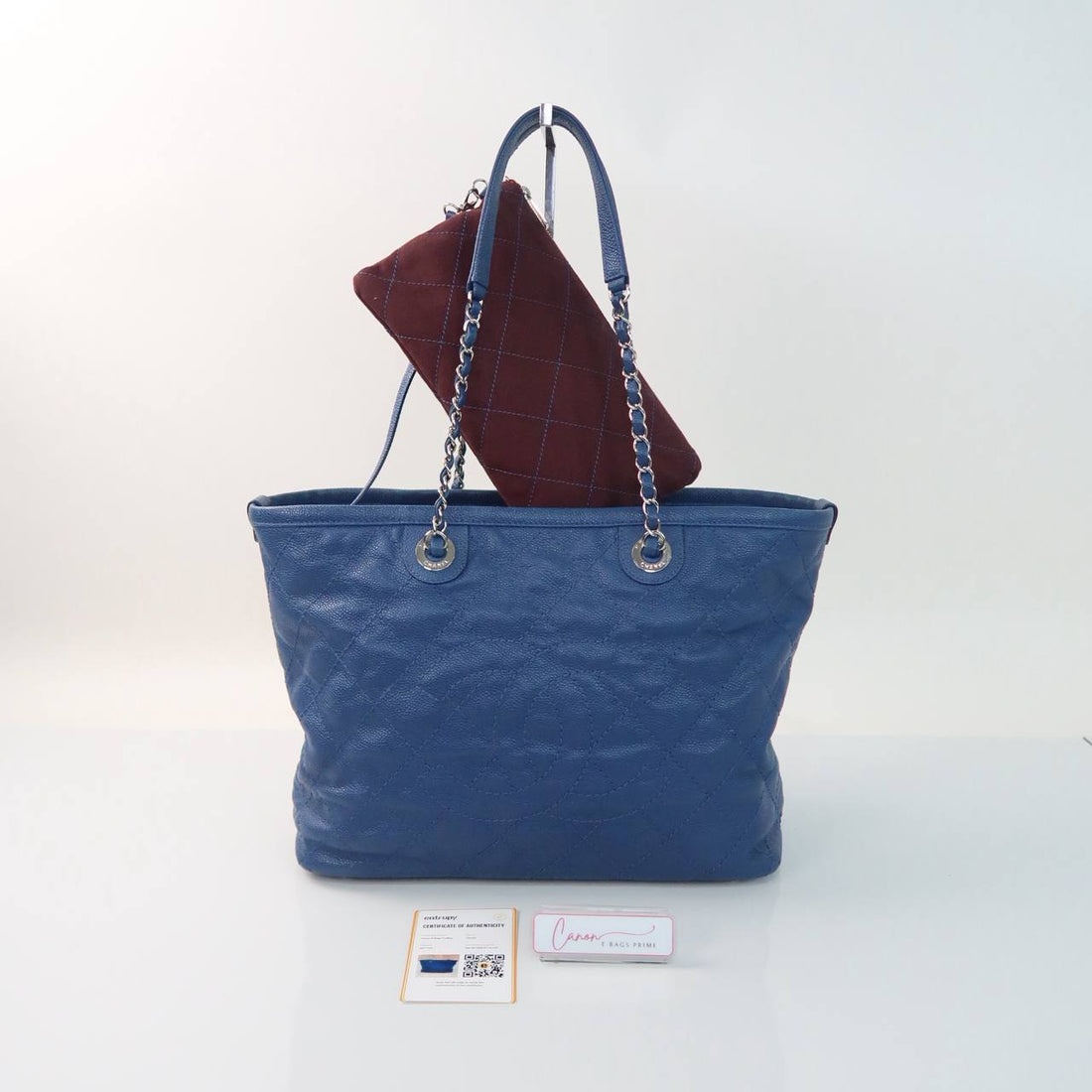 Zip CC Shopping Tote Bag