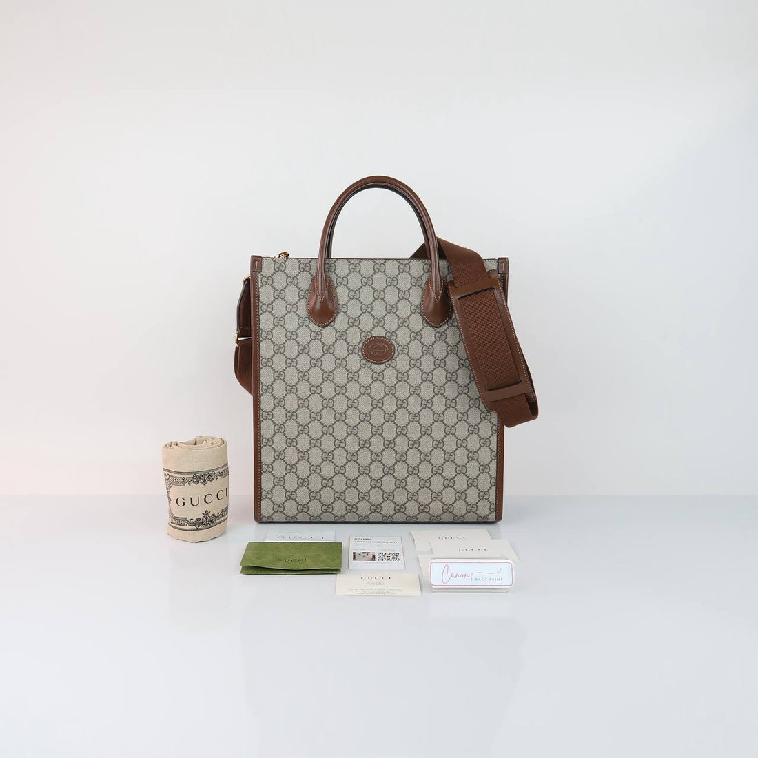 Retro Interlocking GG Tote Bag