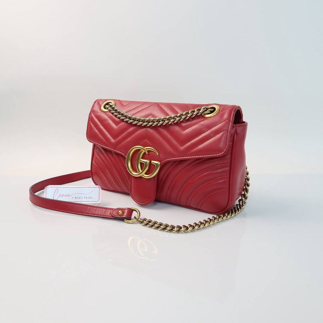 GG Marmont Matelasse Flap Chain Shoulder Bag