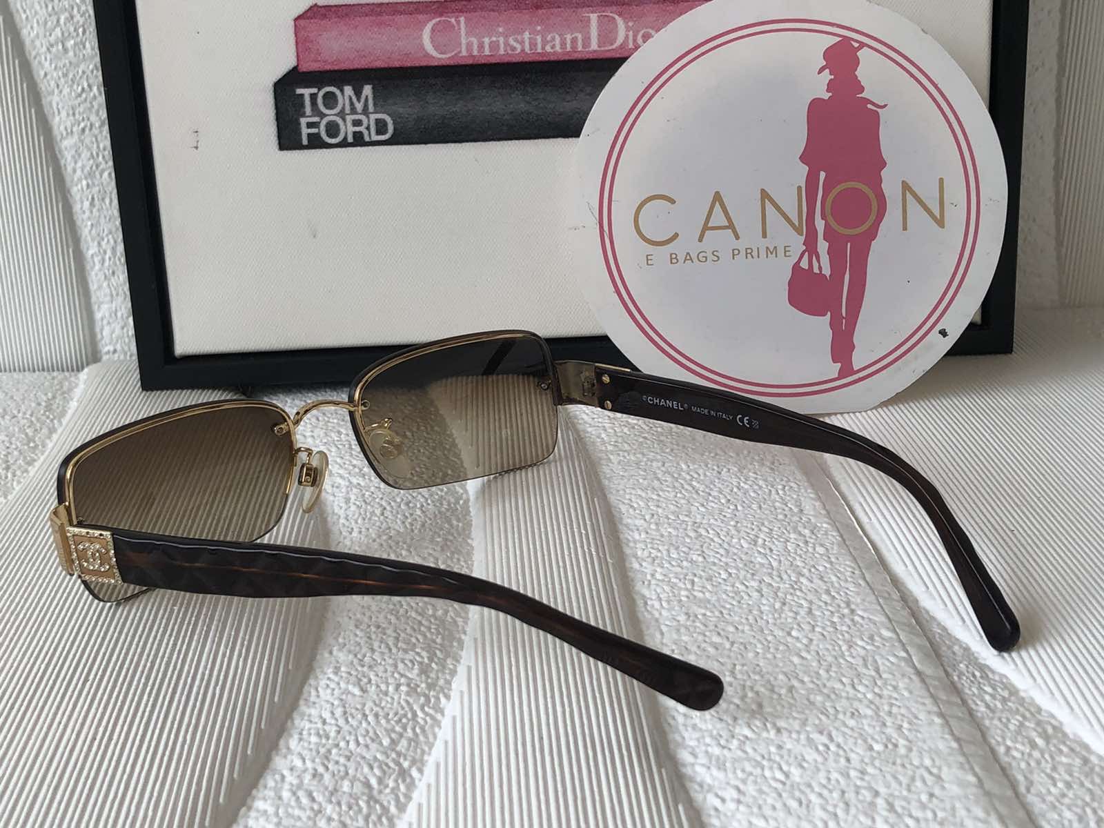 Chanel Rimless Sunglasses.