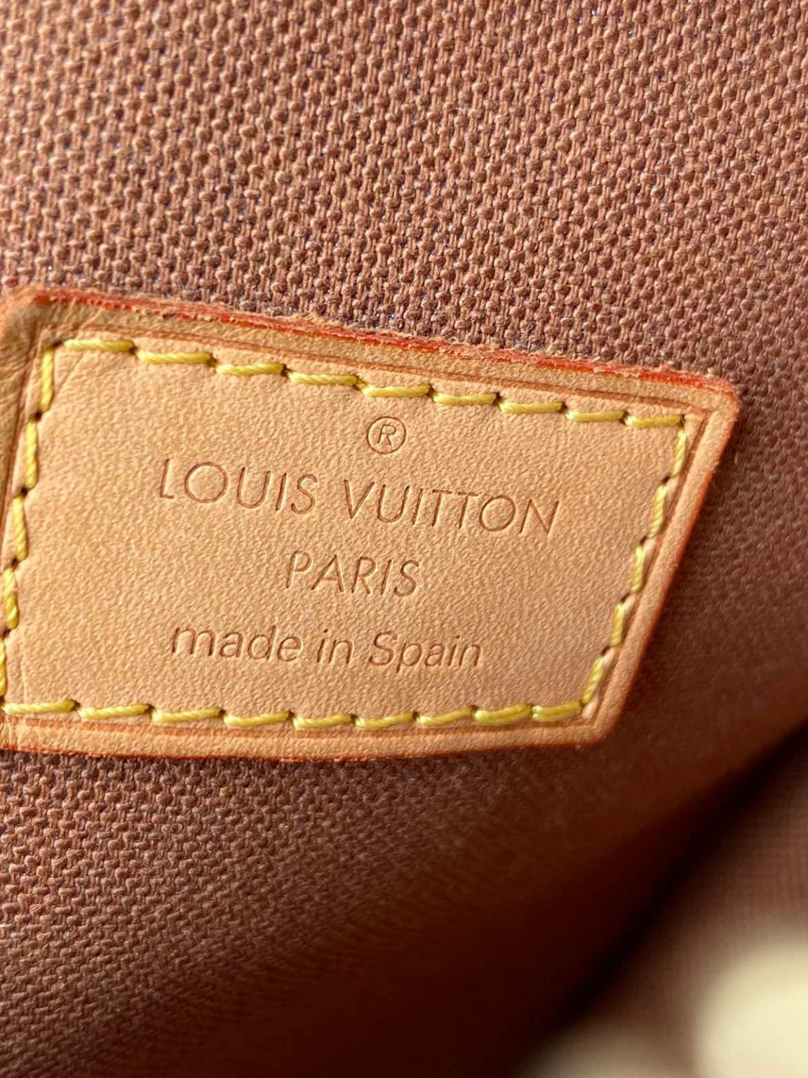 Louis Vuitton Waist Pouch Pochette Gange Damier Ebene Brown - US