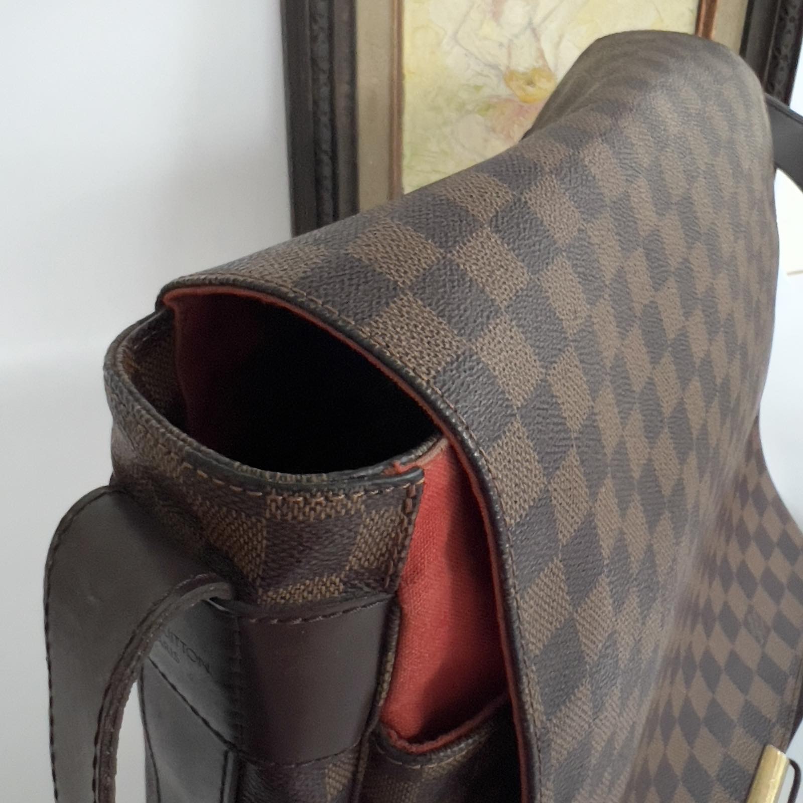 Louis Vuitton Damier Ebene Bastille Messenger Bag. Made in France, Luxury,  Bags & Wallets on Carousell