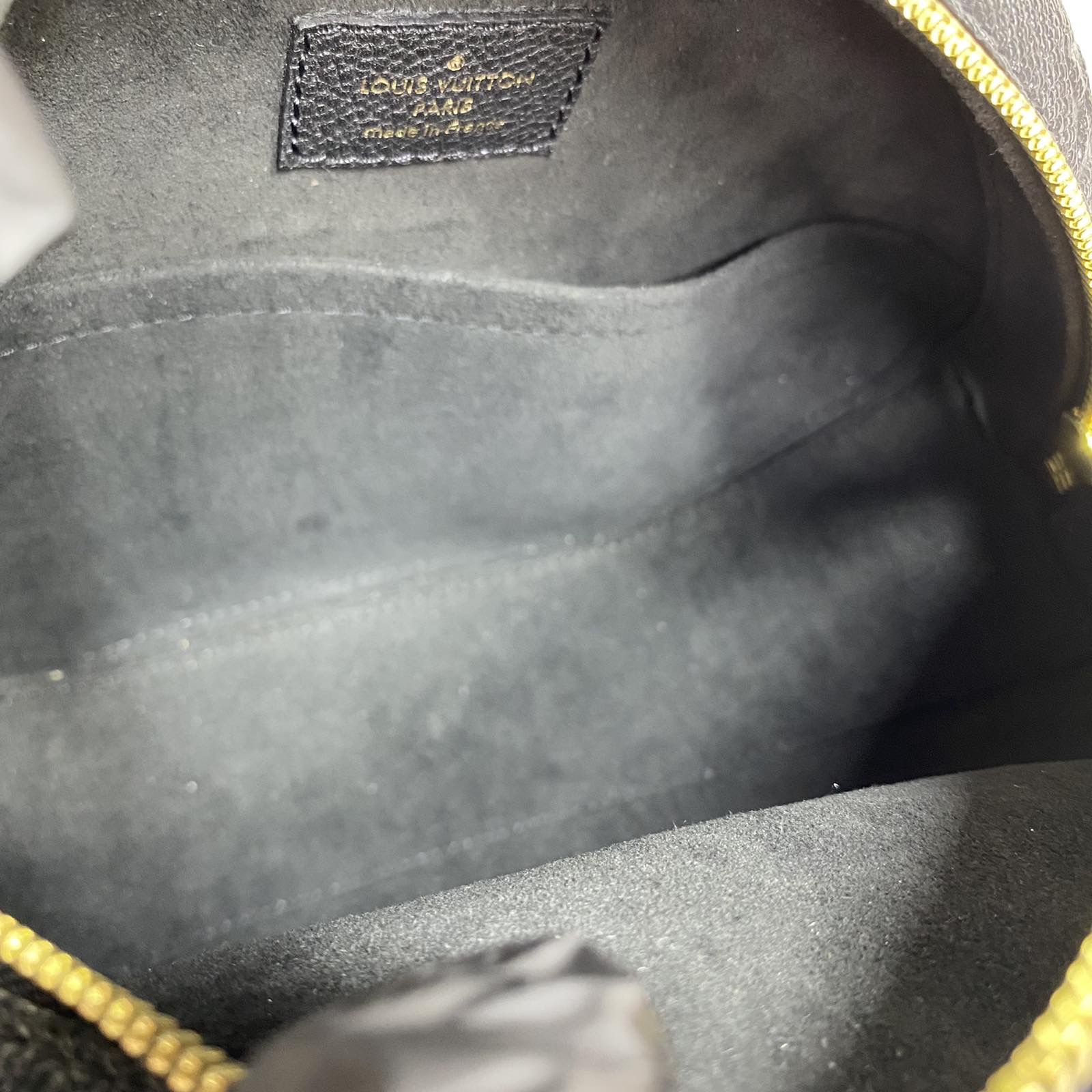 SOLD/LAYAWAY💕 Louis Vuitton Empreinte Boite Chapeau Souple MM Black. Made  in France. Date code: DU3290