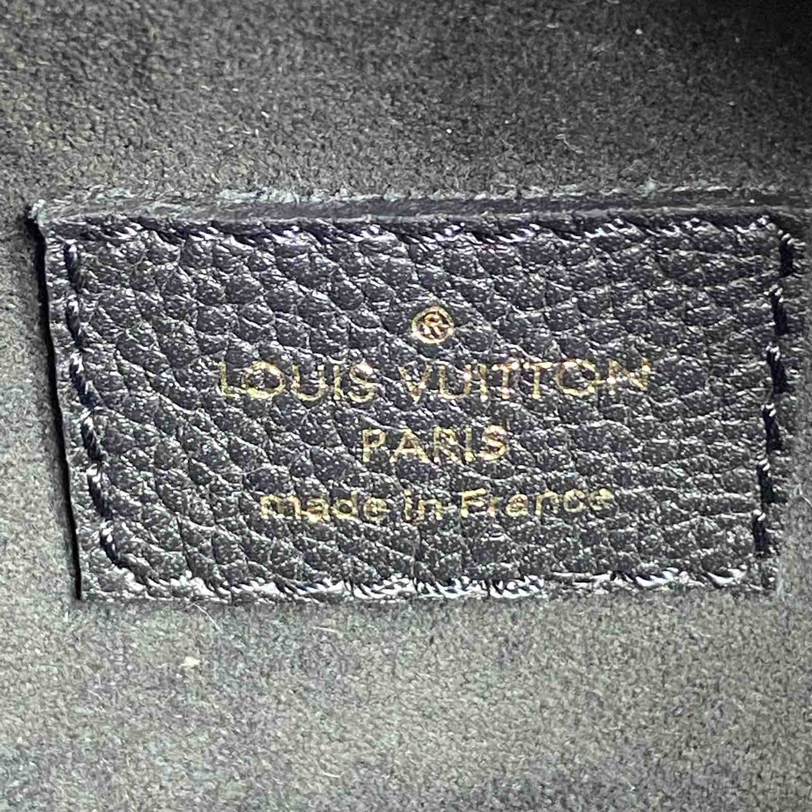 SOLD/LAYAWAY💕 Louis Vuitton Empreinte Boite Chapeau Souple MM Black. Made  in France. Date code: DU3290