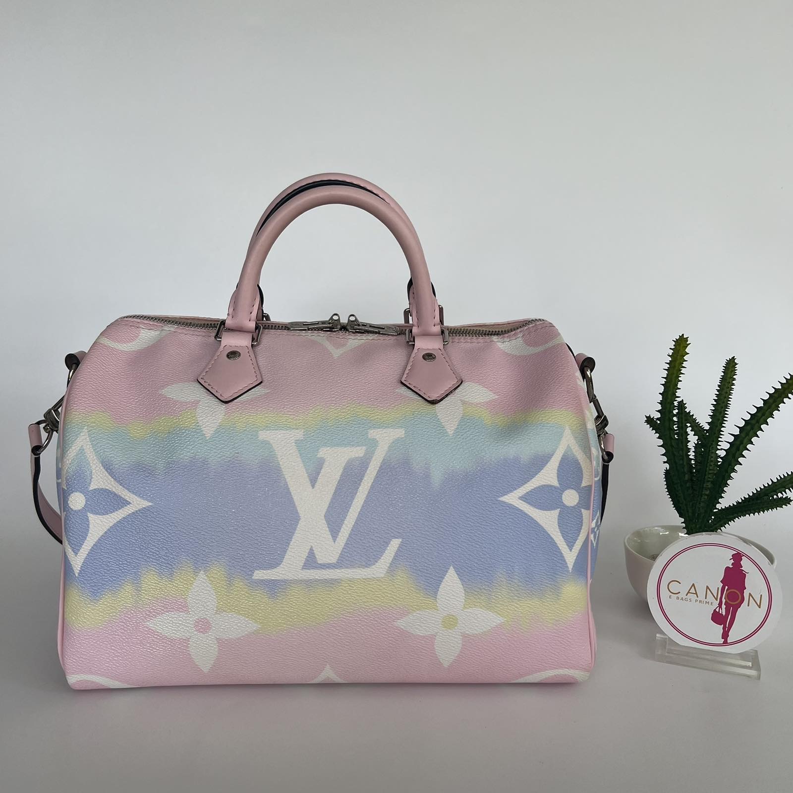 Louis Vuitton, Bags, Louis Vuitton Escale On The Go Pink Pastel Gm