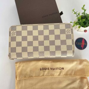 Louis Vuitton Epi Leather Yellow Long Zippy Wallet. Made in Spain.