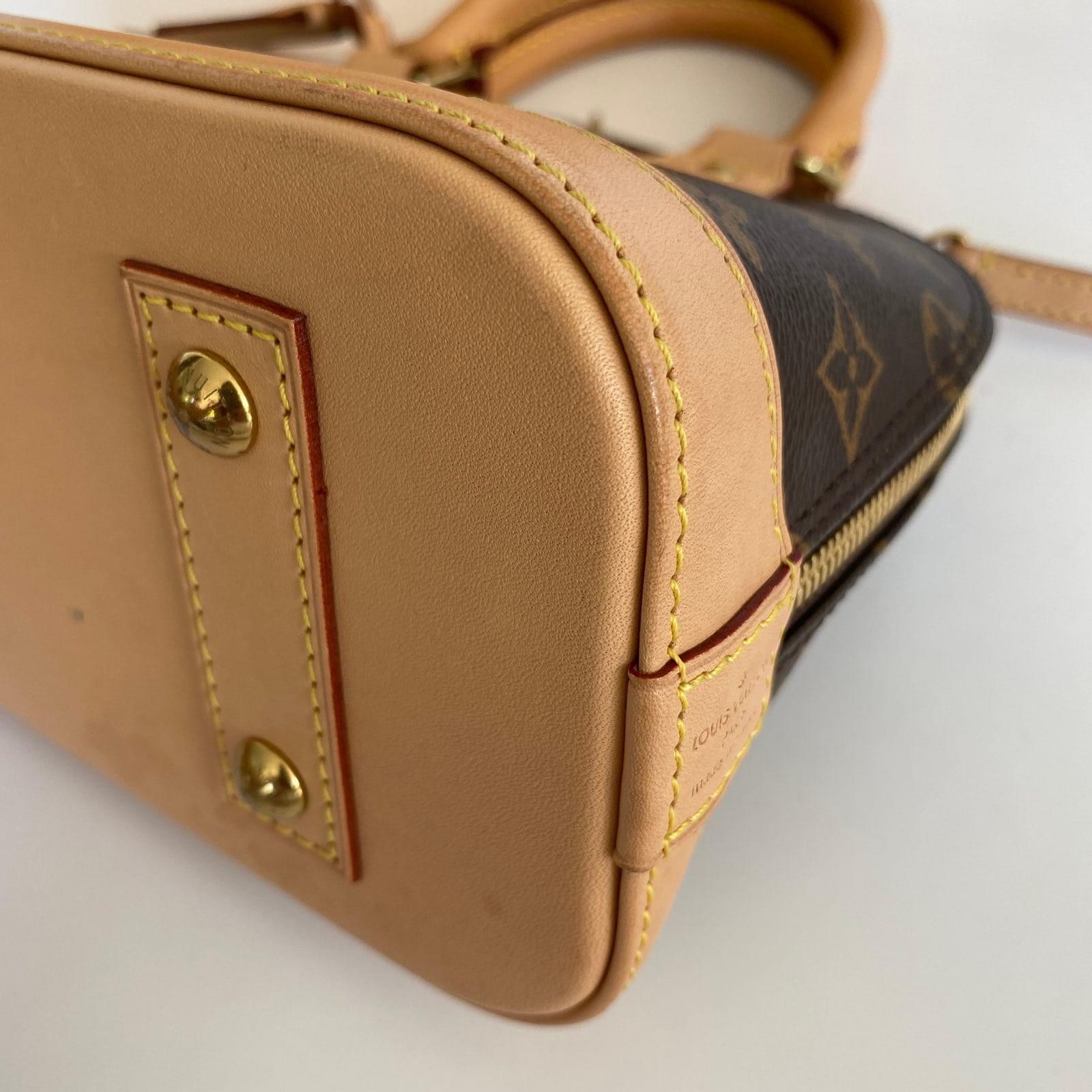 Feeling crazy but I cannot find a date code on my new Alma bb : r/ Louisvuitton