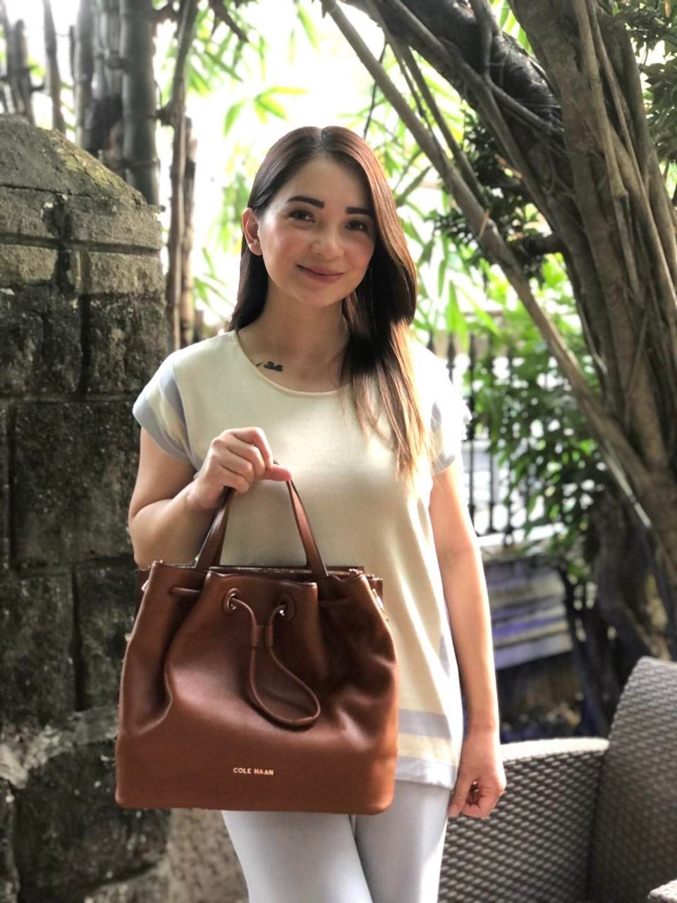 Grand Ambition Bucket Bag in Brown