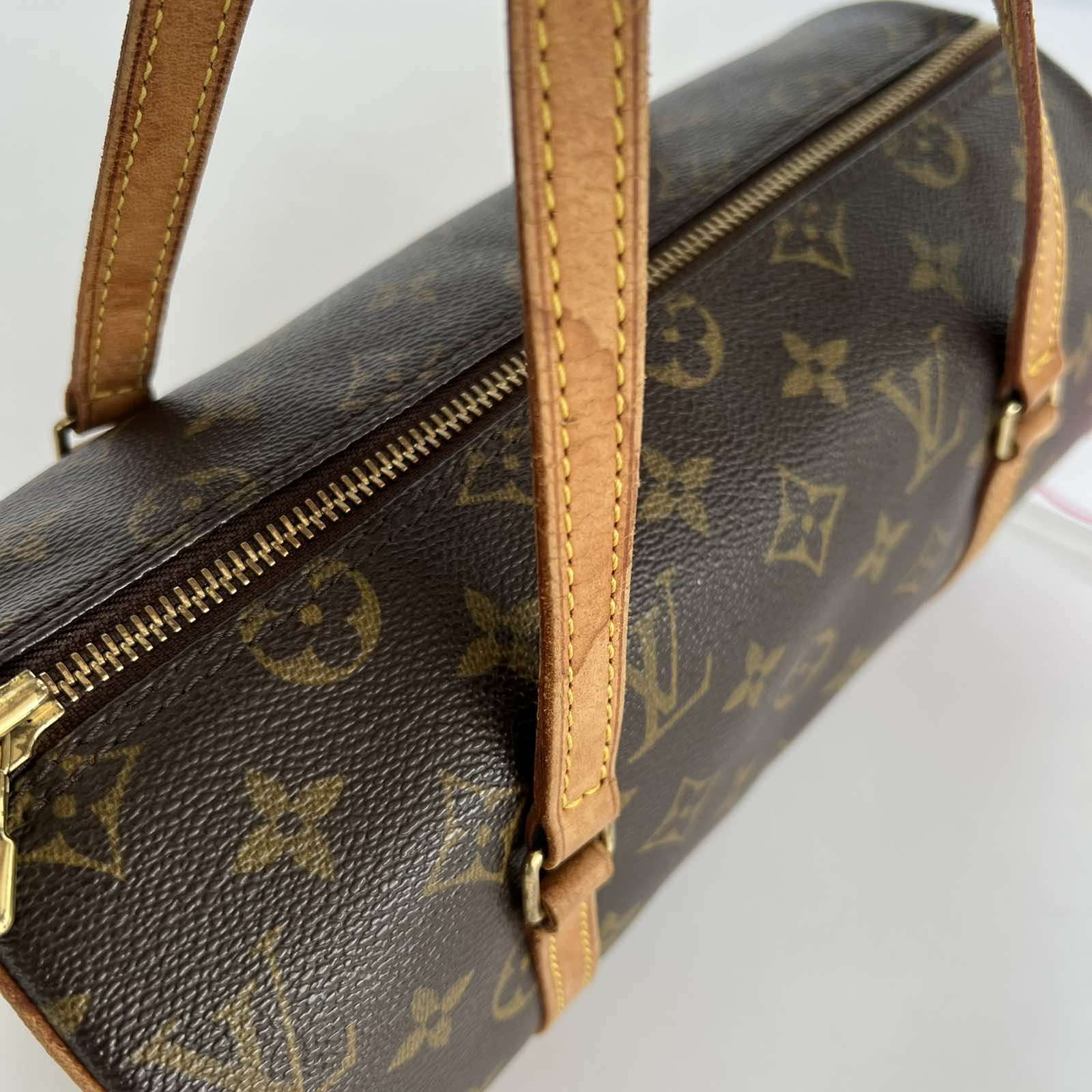 Louis Vuitton Monogram Papillon 26 Pochette Bag in Coated 