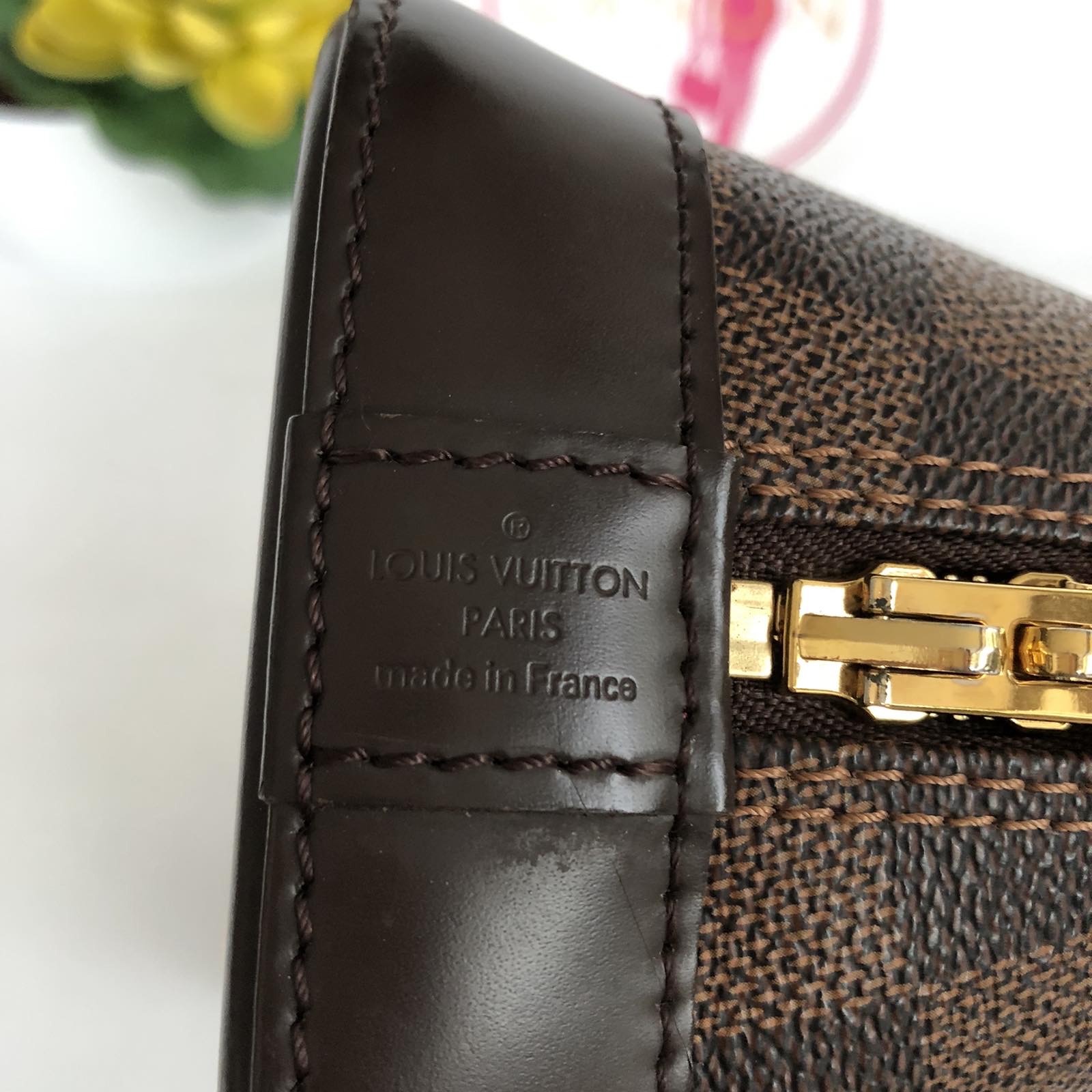 SOLD/LAYAWAY💕 Louis Vuitton Fuchsia Epi Leather Alma BB. Silver Hardware.  DC: MI 3103. Made in France. - Canon E-Bags Prime