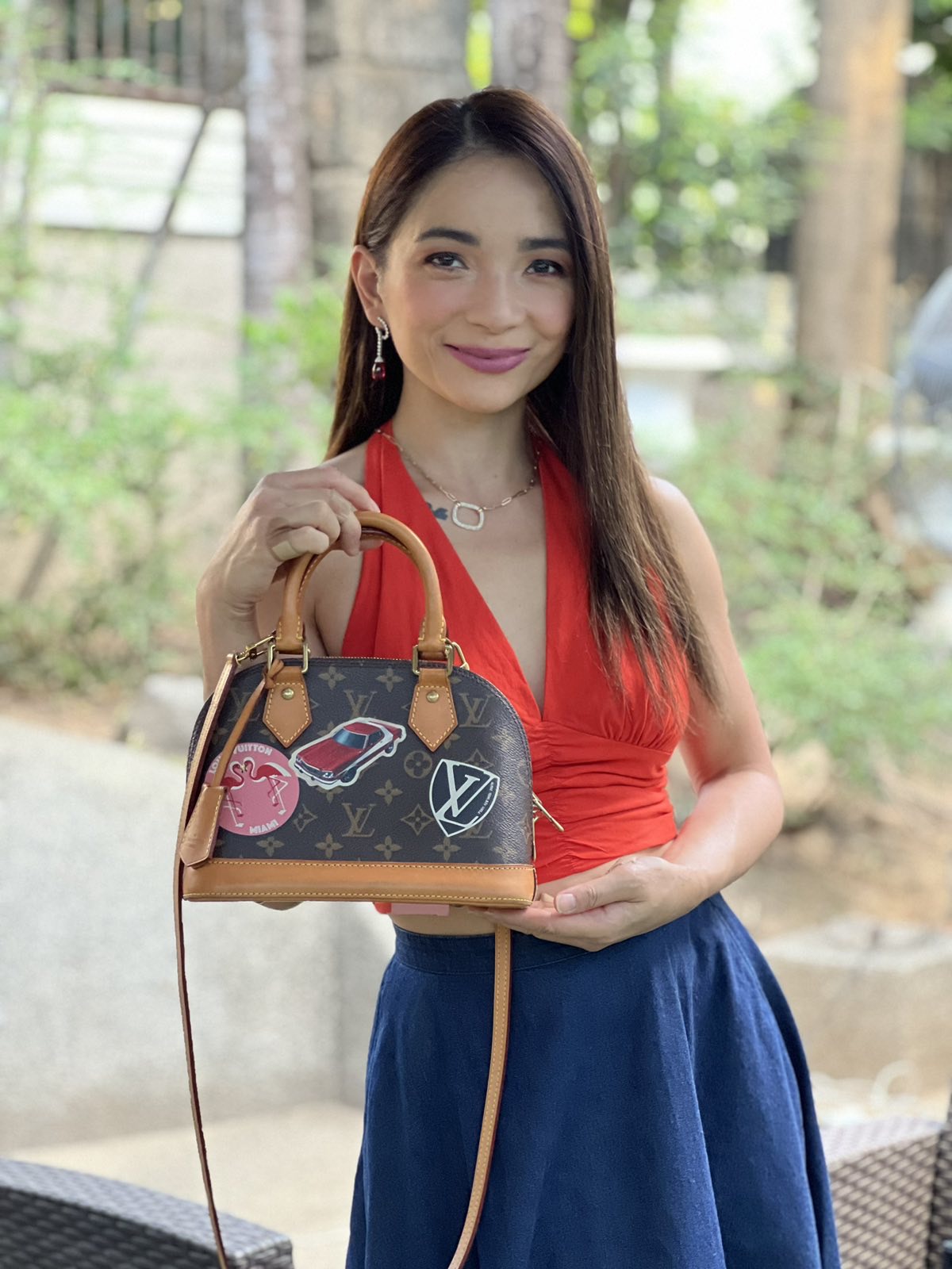 SOLD/LAYAWAY💕 Louis Vuitton Monogram World Tour Alma BB. DC: AA 2166. Made  in France. With certificate of authenticity from ENTRUPY. - Canon E-Bags  Prime