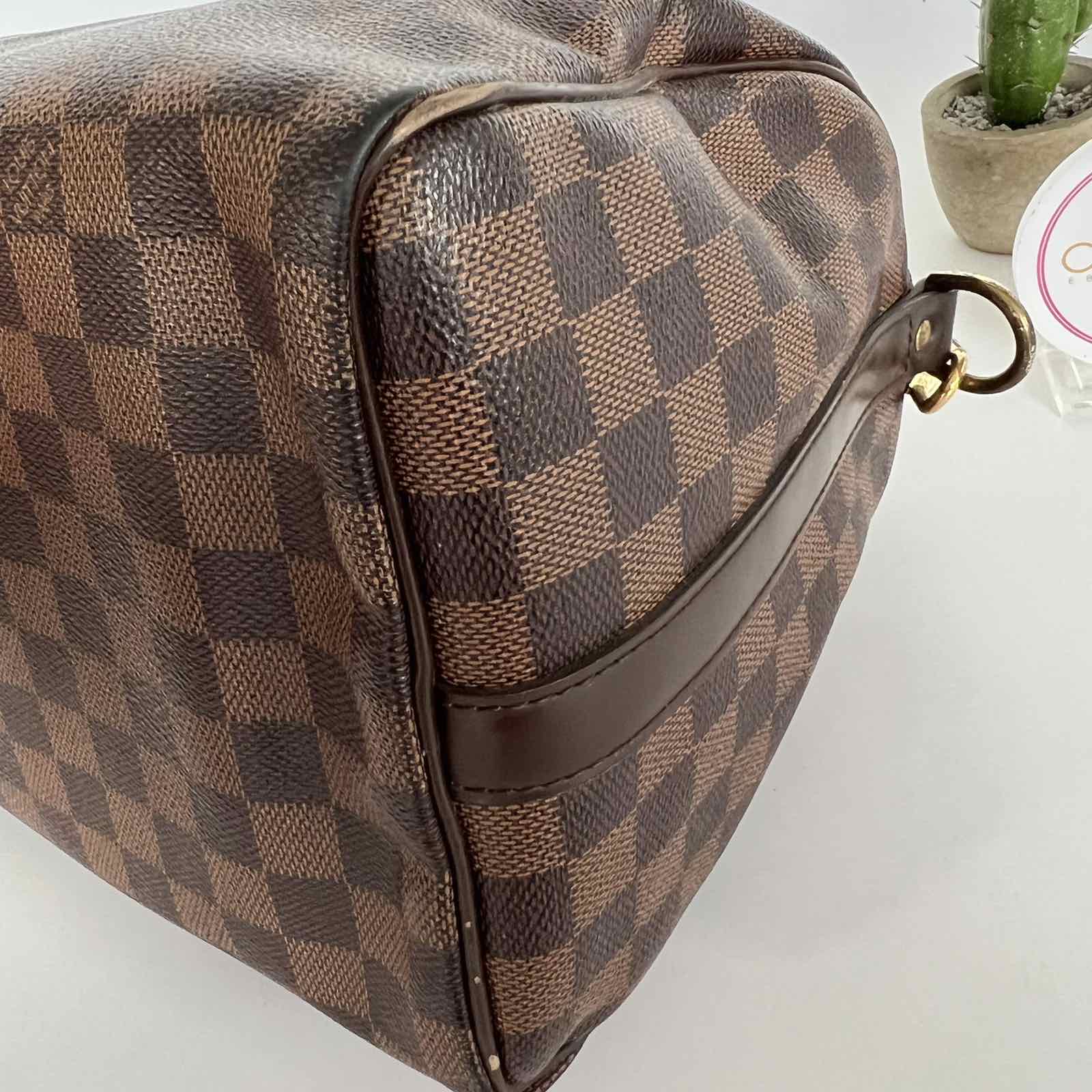 SOLD/LAYAWAY💕 Louis Vuitton Damier Ebene Speedy Bandouliere 30. Made in  France. DC: LA2159. With certificate of authenticity from ENTRUPY.