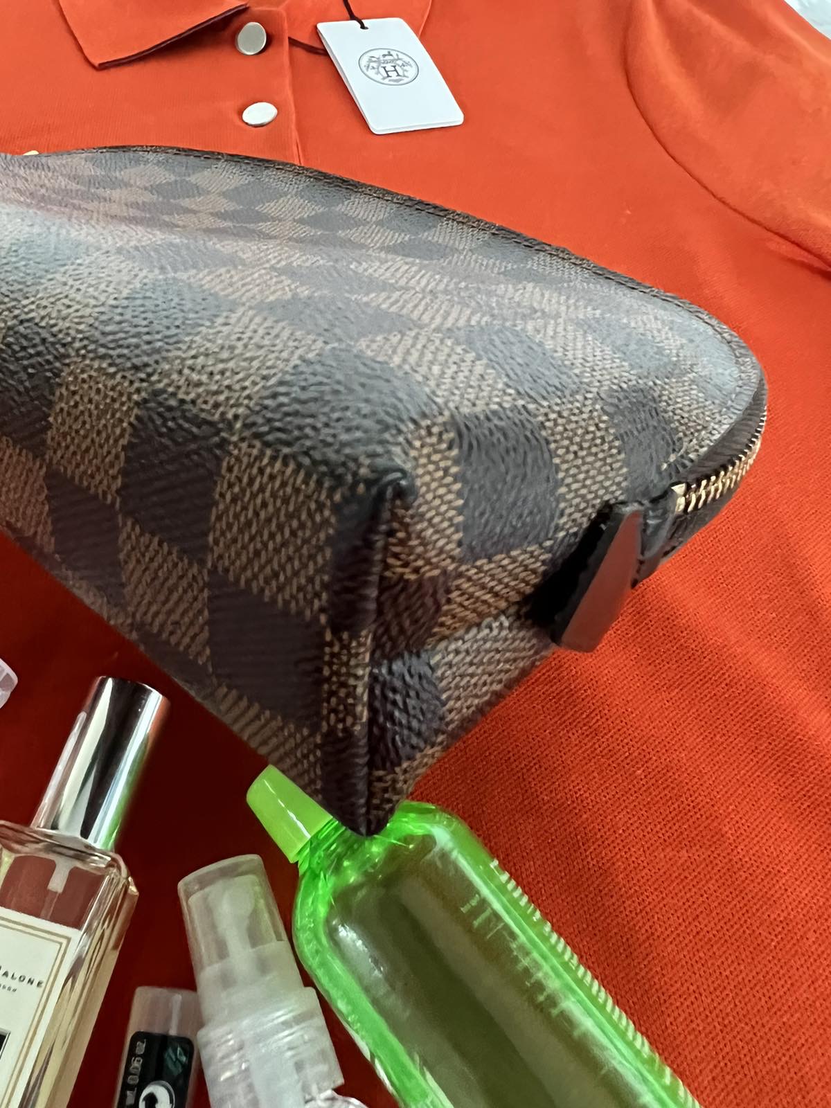 Louis Vuitton Damier Ebene Cosmetic Pouch PM at Jill's Consignment