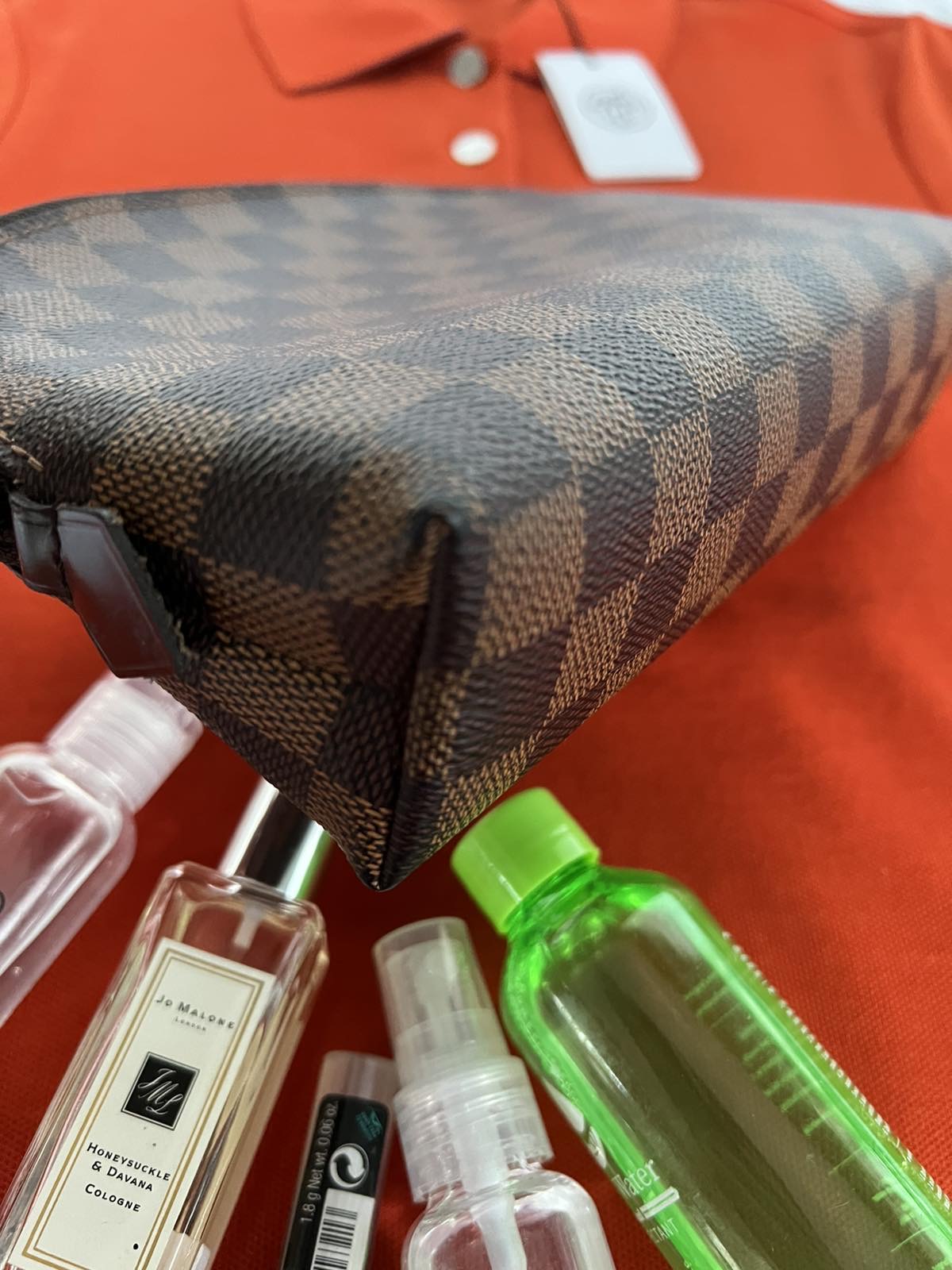 SOLD/LAYAWAY💕 Louis Vuitton Damier Ebene Cosmetic Pouch GM. Made in  France. No inclusions ❤️ - Canon E-Bags Prime