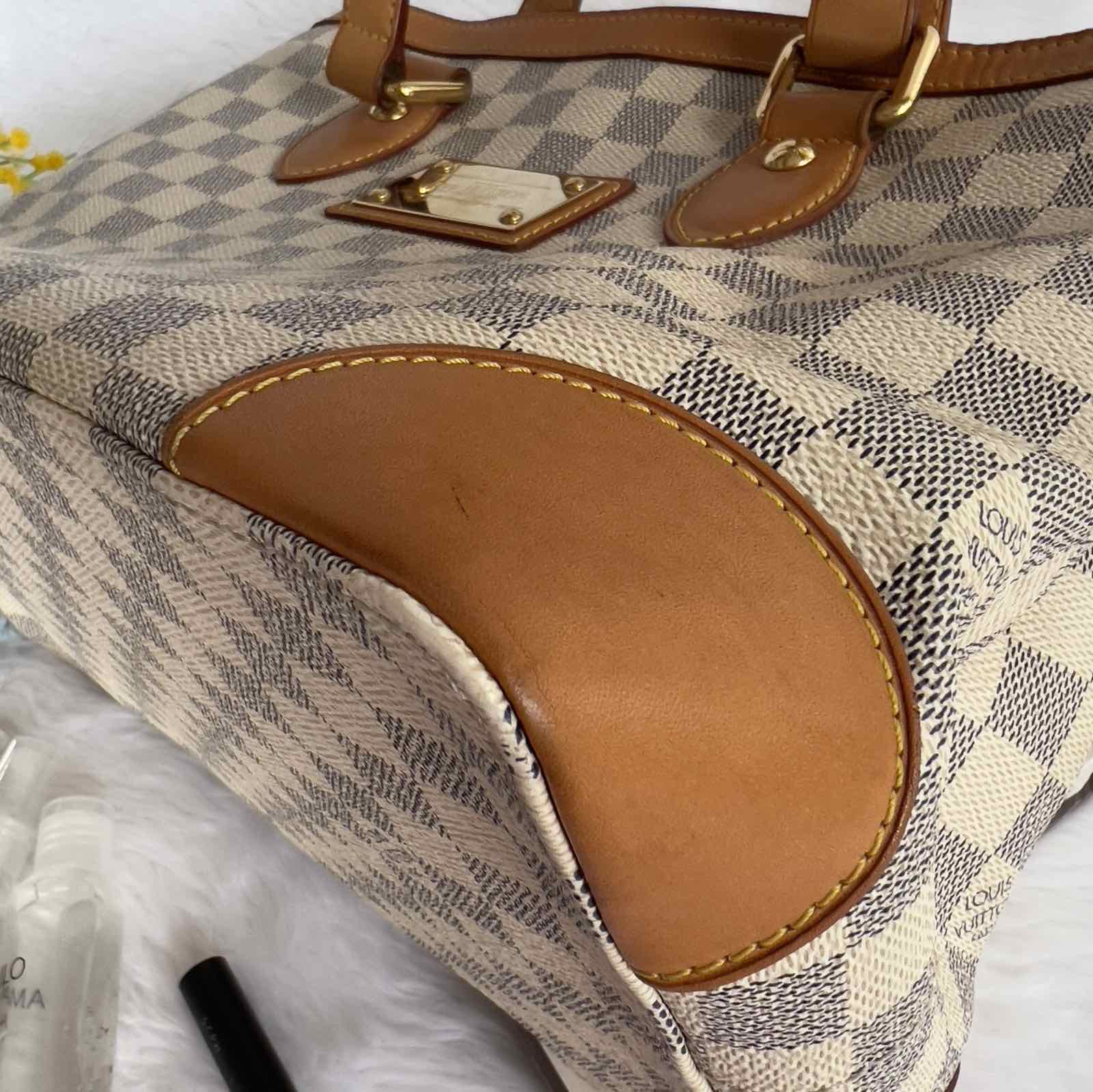 Louis Vuitton Damier Azur Hampstead PM Shoulder Bag