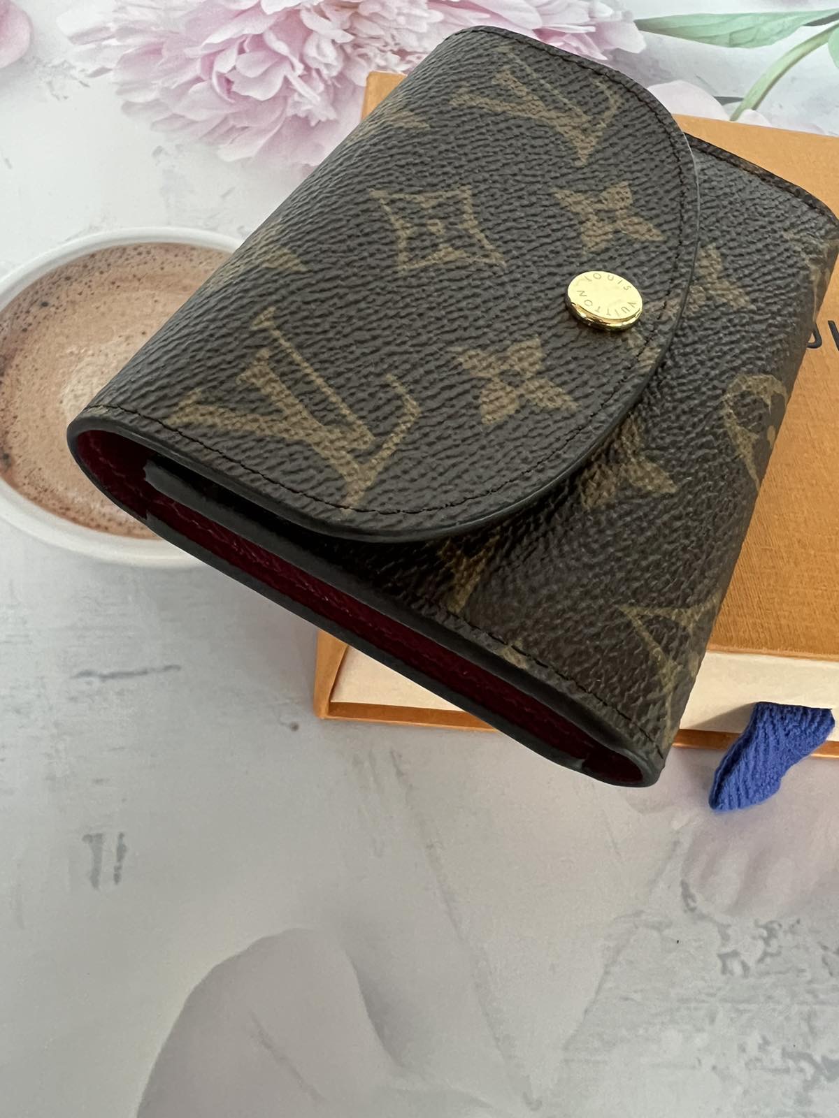 ❣️BNIB❣️Louis Vuitton Rosalie Coin Purse Monogram w Fuchsia Interior