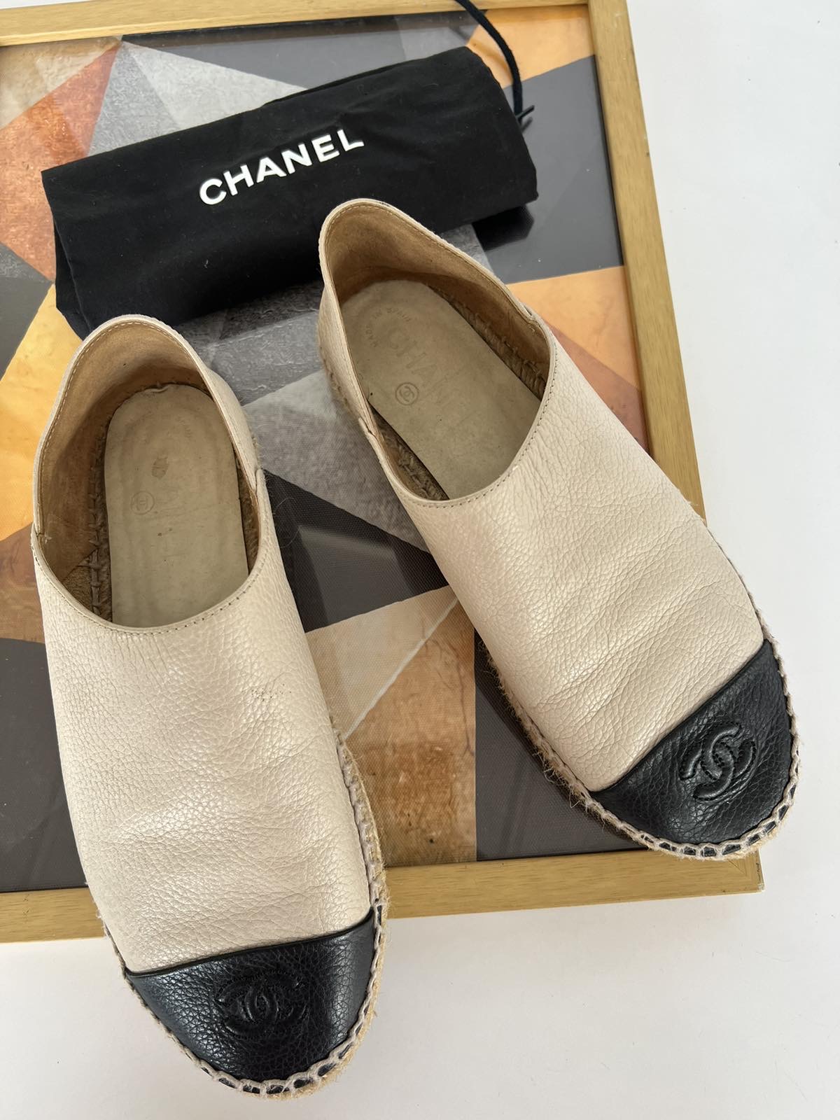 Replica Chanel Fabric & Laminated Sneakers G39792 T03