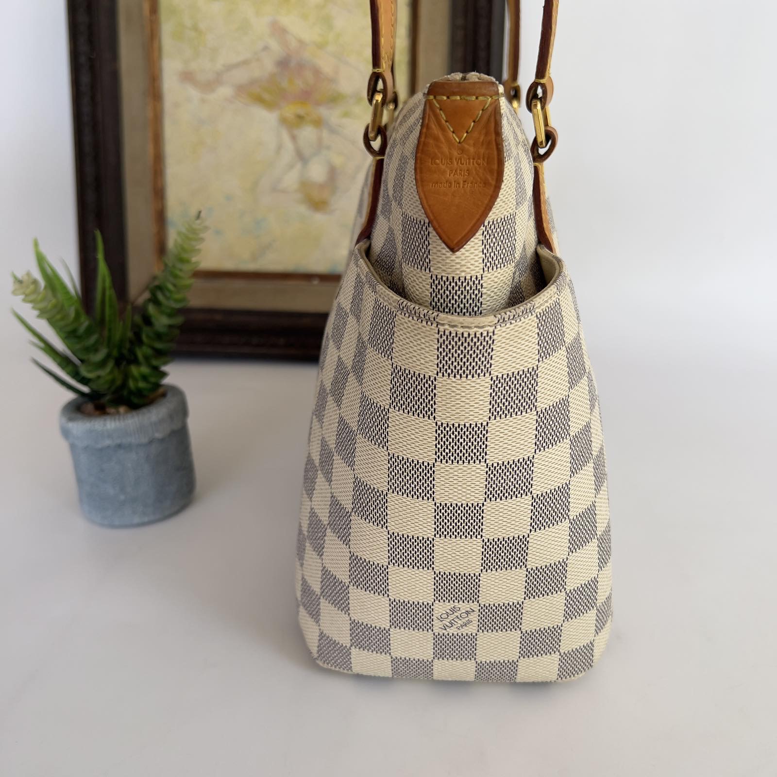 Louis Vuitton Damier Azur Totally PM. DC: TJ3164. Made in France. No  inclusions ❤️ - Canon E-Bags Prime