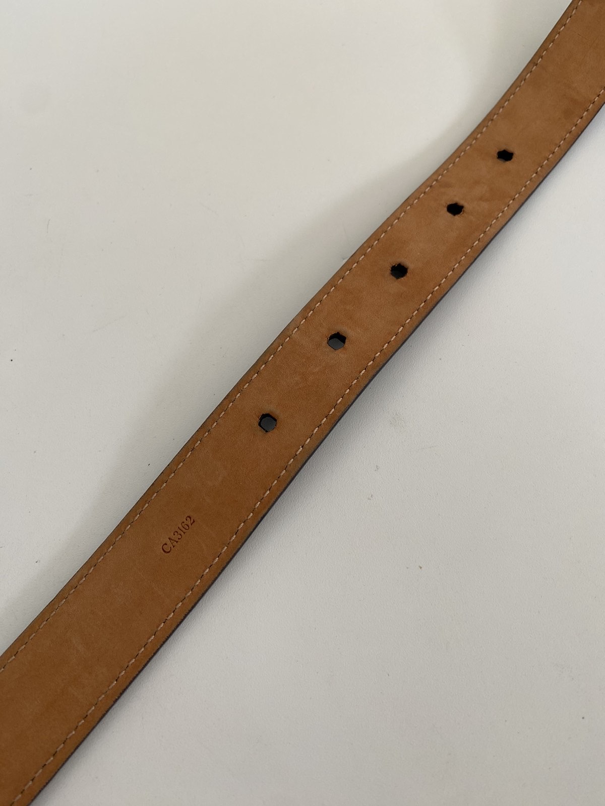 Leather belt Louis Vuitton Black size 75 cm in Leather - 30966262
