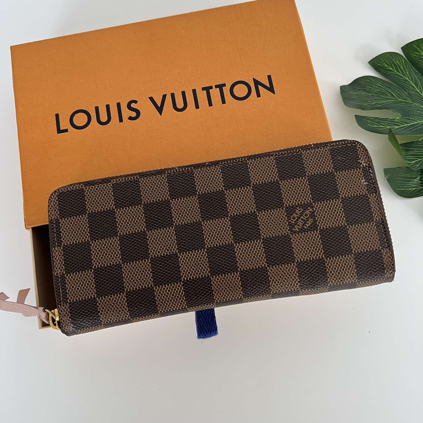 Louis Vuitton Damier Ebene French Purse Wallet (SHF-16751) – LuxeDH