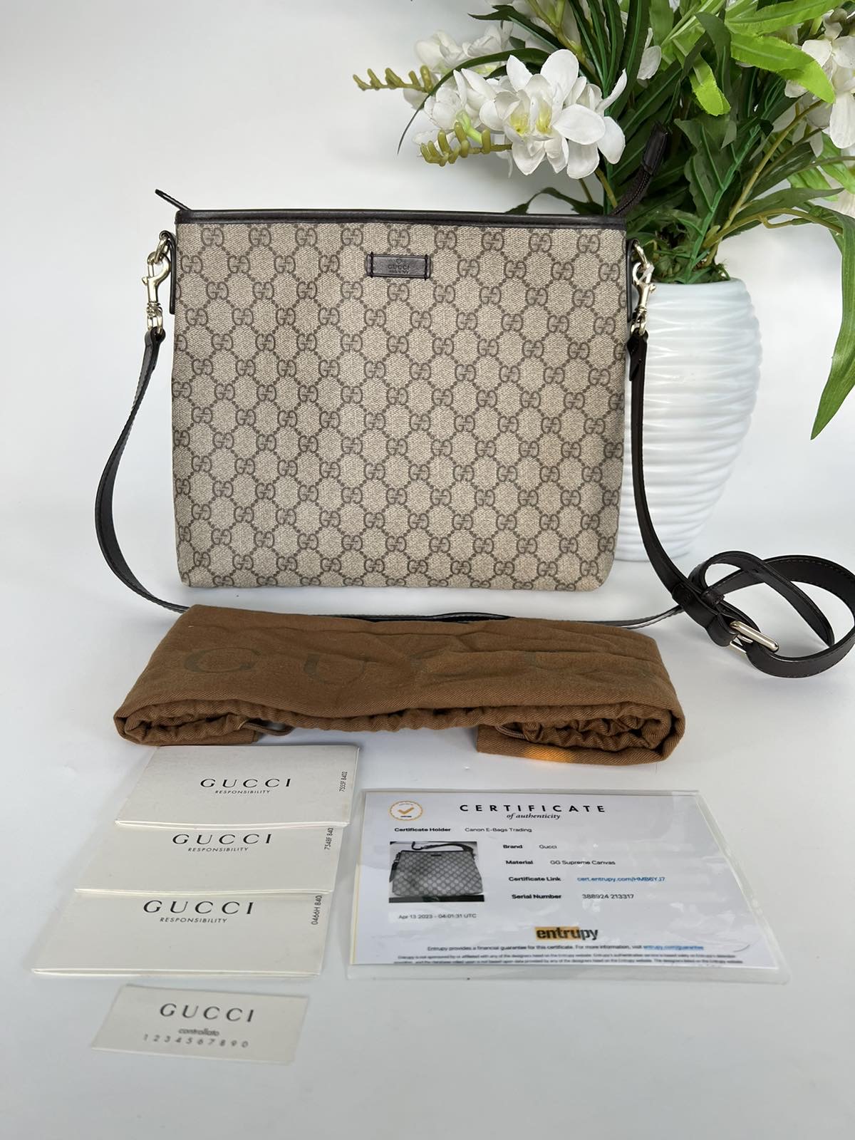 Gucci GG Supreme Ophidia Card Case. Made in Italy - Canon E-Bags Prime