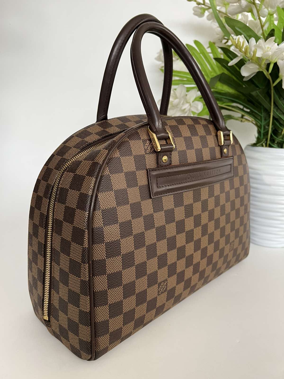 Louis Vuitton Damier Ebene Nolita Handbag. DC: SP0084. Made in