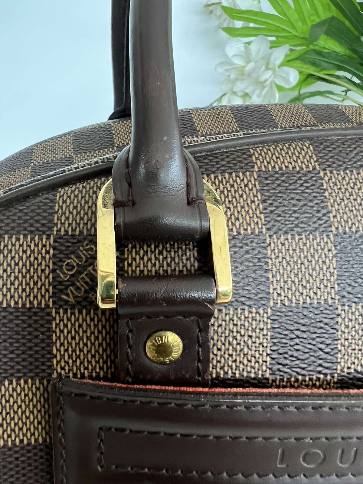 Louis Vuitton Damier Ebene Nolita Handbag. DC: SP0084. Made in France. With  lock & key ❤️