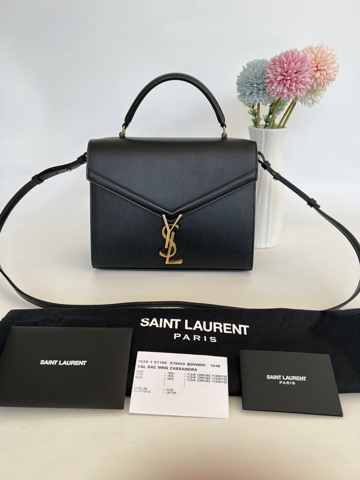 YSL Rouge Red Lou Belt Bag. Made In Italy. - Canon E-Bags Prime