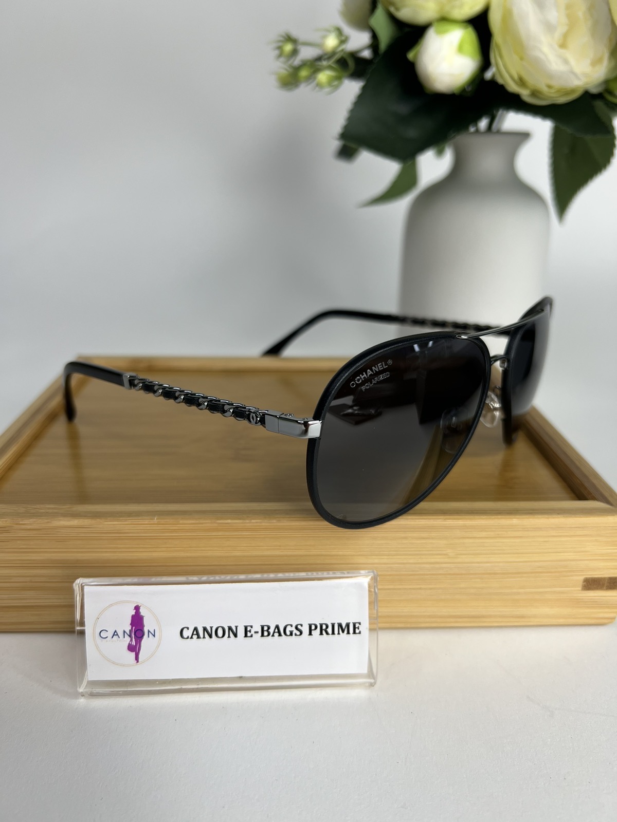 Chanel Polarized Sunglasses c.108/58 size 59. Made in Italy. No inclusions  ❤️ - Canon E-Bags Prime