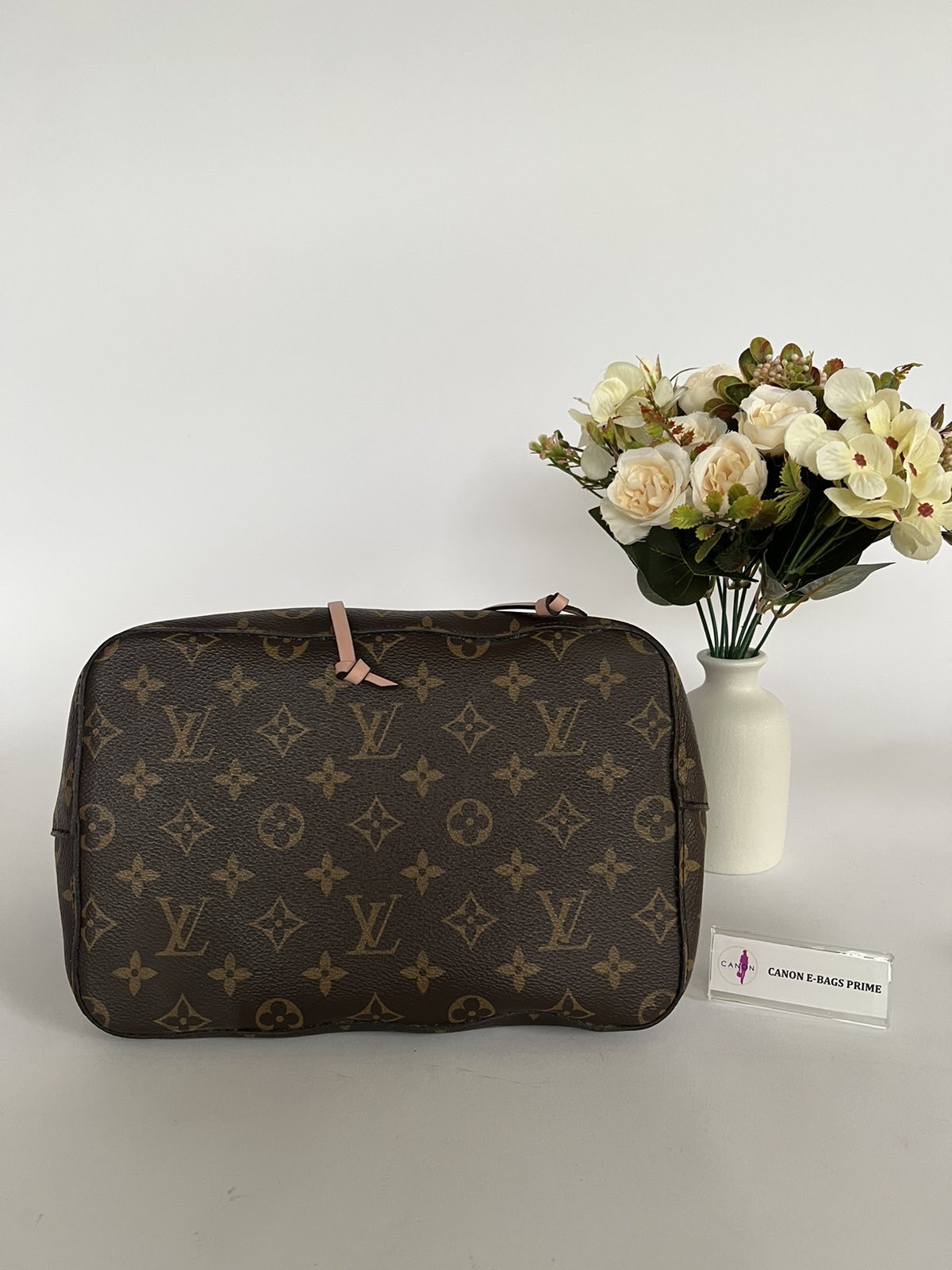 Louis Vuitton Monogran Neo Noe Pink Trims. DC: MB1187. Made in