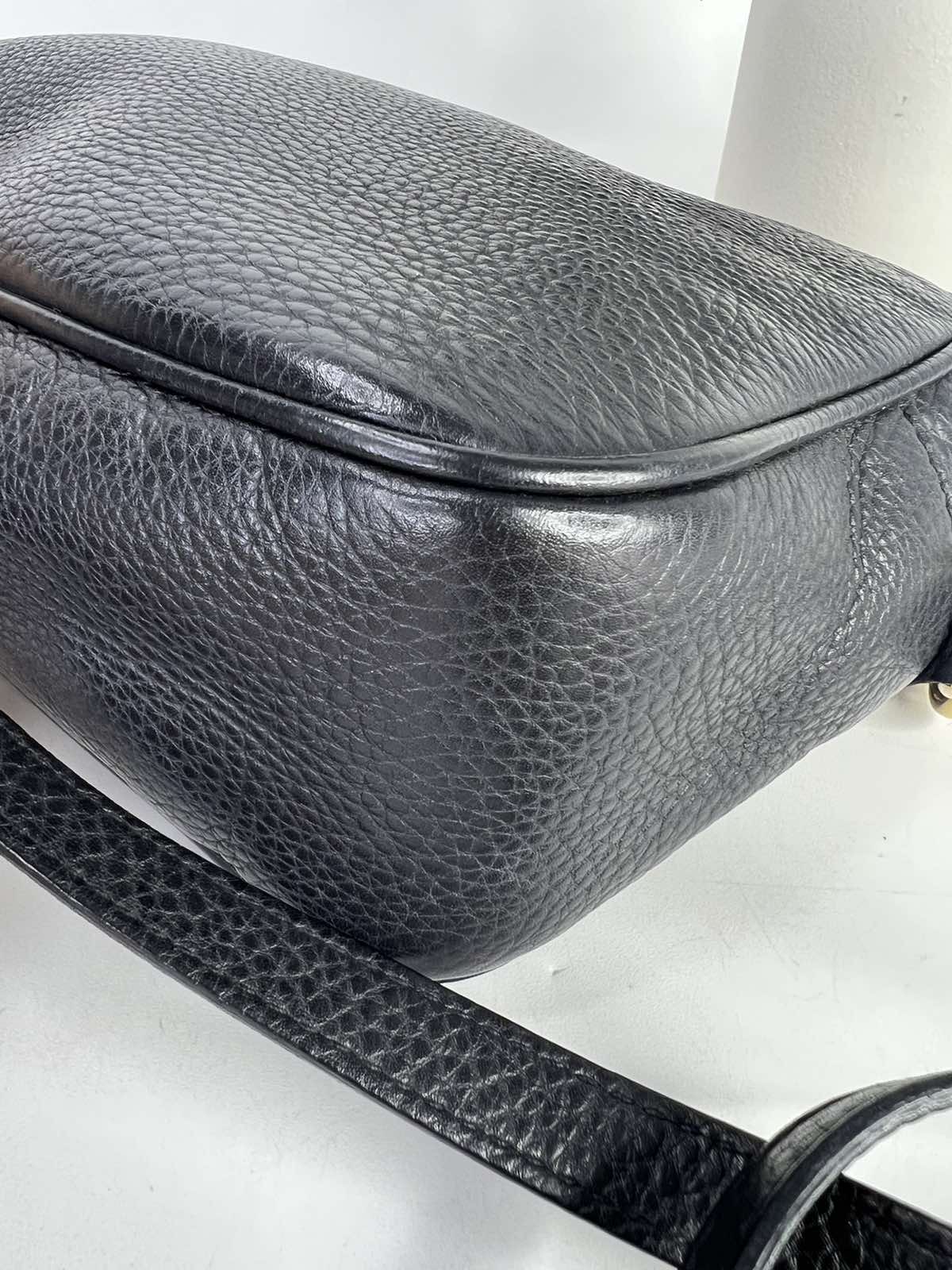 Soho leather crossbody bag Gucci Black in Leather - 31391921